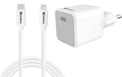 Produktbild von Sandberg 441-57 Ladegerät für Mobilgeräte Universal Weiß AC Schnellladung Drinnen