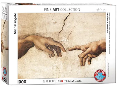 Produktbild von Michelangelo - Creation-det. Puzzle 1000 Teile