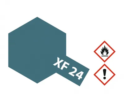 Produktbild von Tamiya Farbe XF-24 Dunkelgrau matt 10ml