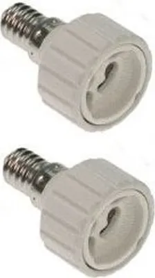 Produktbild von 6141 Adapter von E-27 auf Sockel G-10 im 2-er Pack
