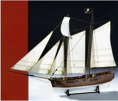 Produktbild von AMATI Adventure Piratenschiff 1760 1:60 Bausatz