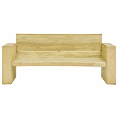 Image de vidaXL Banc de jardin 179 cm Bois de pin imprégné