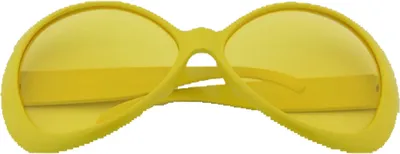 Produktbild von Sonnenbrille groß modisches Accessoires für Karneval, Mottoparty, gelb