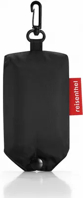 Zdjęcie produktu dla Reisenthel mini maxi shopper pocket, Torba na zakupy, Czarny, Poliester, Monochromatyczny, 15 l, 450 mm