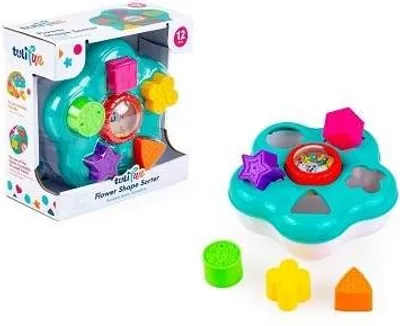 Zdjęcie produktu dla Edukacyjna Zabawka, Kolorowy Sorter Kształtów Kwiatków - rozwijaj umiejętności swojego dziecka!
