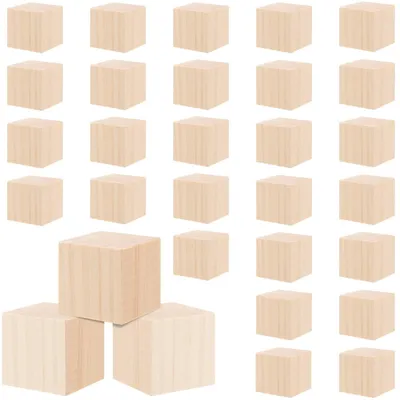 Immagine prodotto di 30 blocchi di legno per progetti creativi
