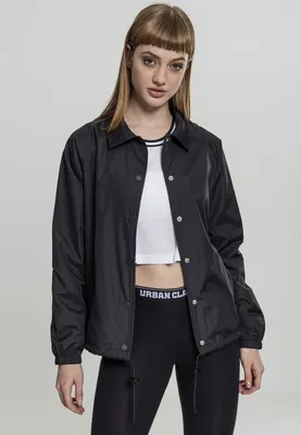 Produktbild von Urban Classics Damen Leichte Jacke Ladies Coach Jacket Black-L