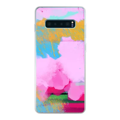 Produktbild von MuchoWow® Handyhülle Schutzhülle Hülle für Samsung Galaxy S10 Lite Farbe - Regenbogen - Abstrakt Silikon Softcase Handy Hülle - Schutz