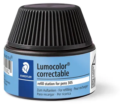 Produktbild von Staedtler Lumocolor 487 05-9, Schwarz, 20 ml, 1 Stück(e), Schwarz, Deutschland