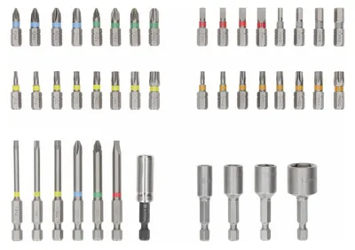 Productafbeelding van BOSCH 2607017727 BOSCH Extra Hard Bit-Set, 43-teilig