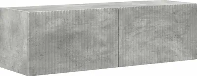 Produktbild von vidaXL TV-Wandschrank 98 x 31 x 29,5 cm Beton Holzwerkstoff