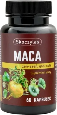 Zdjęcie produktu dla Skoczylas Maca Ginseng Gotu Cola 60 k