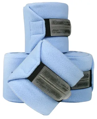 Produktbild von EQuest Bandagen ALPHA FLEECE - Regular Set (4er inkl. Tasche) in vielen Farben, Farbe:Black