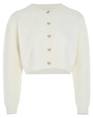 Zdjęcie produktu dla Kardigan damski Ciaga - wełna, biały. Kardigan damski Ciaga - wełna, biały, rozmiar XL/XXL