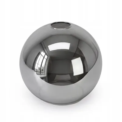 Produktbild von LUXOLAR Glasschirm Kugel E27 Graphit Verspiegelt Ø20cm H18cm