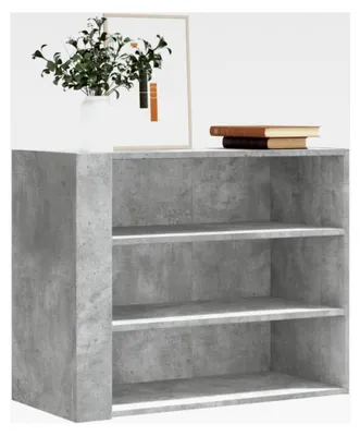 Produktbild von Wandschrank, Betongrau, 75 x 35 x 60 cm, Holzwerkstoff