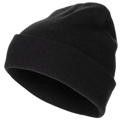 Produktbild von MFH Rollmütze, Polyacryl, fein gestrickt, schwarz
