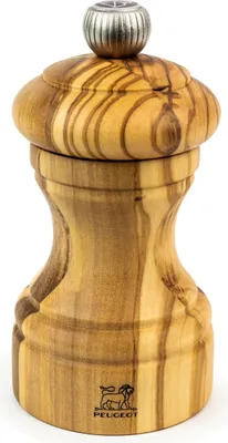 Produktbild von PEUGEOT Salzmühle BISTRO 10cm Olivenholz Natur Stahlmahlwerk Klein Manuell