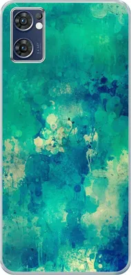 Produktbild von König Design Hülle kompatibel mit Oppo Find X5 Lite Kunststoff Soft Handyhülle - Handy Case Aquarell