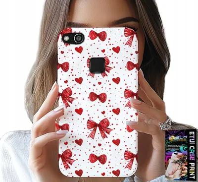 Obrázek produktu pro Pouzdro Pro Huawei P9 Lite 2016 - Červené Stuhy Ribbon Fashion Designs