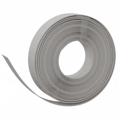 Produktbild von vidaXL Rasenkante Grau 10 m 10 cm Polyethylen