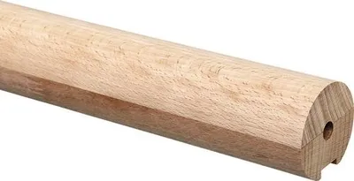 Produktbild von Handlauf Pertura Buche rund L:3000 mm Ø 52 mm