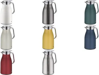 Produktbild von alfi Isolierkanne SKYLINE, 1,0 Liter, silver lining matt