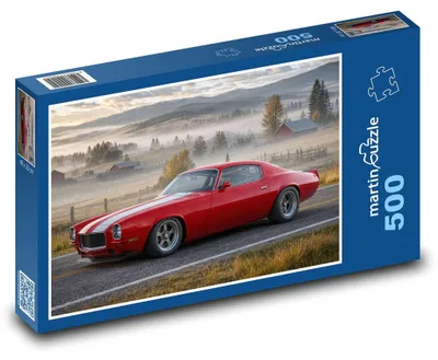 Obrázok produktu pre Puzzle 500 Závodné auto na prérii - martinpuzzle