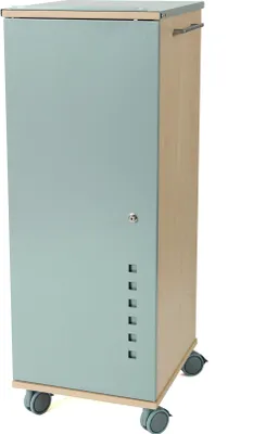 Produktbild von rocada Caddy Plus Bürowagen buche 5 Ebenen 47,0 x 42,4 x 120,0 cm