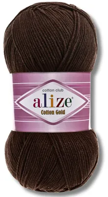Imagen del producto de Alize 1x 100g, hilo de algodón "Gold", color sólido, ideal para tejer a crochet o a dos agujas (92)