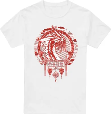 Produktbild von Dungeons & Dragons - "Year Of The Dragon Beast In The Clouds" T-Shirt für Herren TV5008 (4XL) (Weiß)