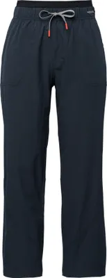 Dunkelblaue Kletter- und Boulderhose "W Sequence Pants" von Black Diamond mit verstellbarem Bund.