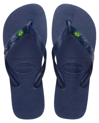 Immagine prodotto di Havaianas Top Brasil, sandali unisex, colore blu navy, taglia 45 EU
