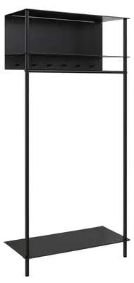 Produktbild von Garderobe Setun 88cm aus Metall - Schwarz