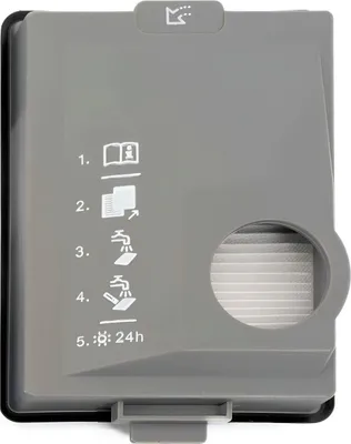 Produktbild von Filter geeignet für Miele Boost CX1 CX-FSF - Ersetzt 11639240 HEPA-Filter