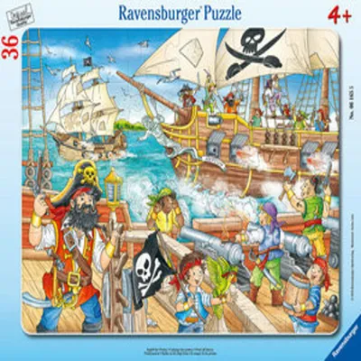 Zdjęcie produktu dla Ravensburger 6165 Ravensburger Angriff der Piraten Puzzle 36 Teile