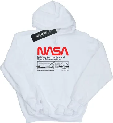 Produktbild von NASA - Kapuzenpullover für Mädchen BI14257 (128) (Weiß)
