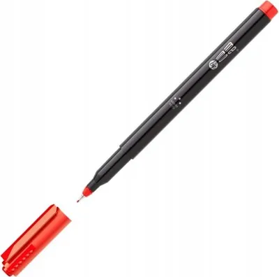 Image de MemoBe Foliopis Marqueur OHP M 1 - 1,5 mm ROT