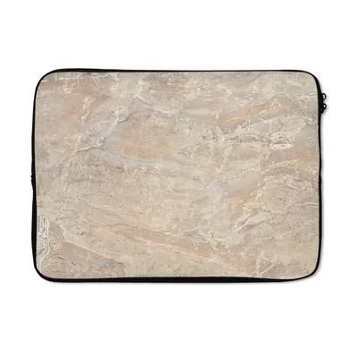 Produktbild von MuchoWow® Laptop Hülle 13 Zoll Marmor - Kalk - Sand - Textur Laptoptasche - Laptophülle - Sleeve - Rundumschutz