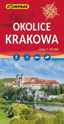 Zdjęcie produktu dla Mapa - Okolice Krakowa 1:45 000
