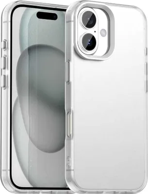 Produktbild von Mobigear Crystal iPhone 17 Hülle Hardcase Backcover - Weiß