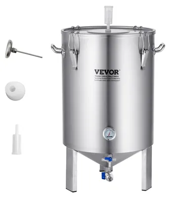 Gärungstank 60 l Edelstahl 304 mit Thermometer und Hahn