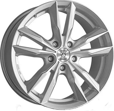 Image de Jantes en alliage MOMO Fast 6,5x16 5x108 ET 40 GLOSSY SILVER