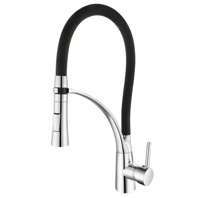 Produktbild von Küchenarmatur K2O Splash 25x8x43cm Einhebelmischer mit 360° dreh- und ausziehbarem Auslauf, 2-Funktions-Wasser und Luftsprudler