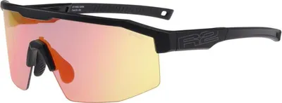 Image de Lunettes R2 Gain photochromique noir mat verre noir-rouge chrome AT108S