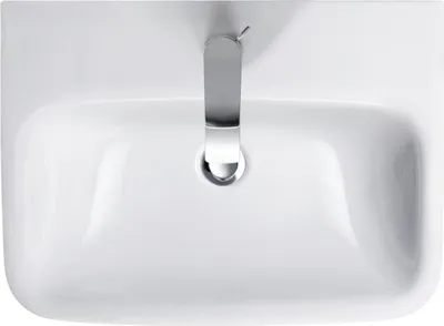 Produktbild von Duravit Waschtisch DuraStyle 60x44cm, we WG, m HL, ÜL, Hahnlochbank