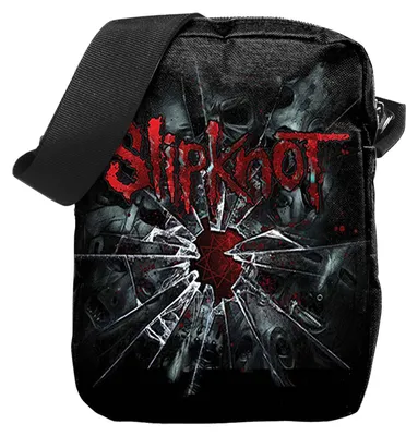 Produktbild von Slipknot - "Shattered" Umhängetasche RO15939 (Einheitsgröße) (Schwarz)