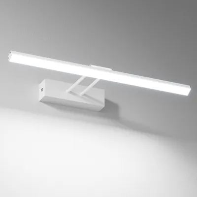 Produktbild von EMKE LED Spiegellampen Spiegelleuchte IP44 für Bad LED-Wandleuchte 40cm, 200° drehbar Schrankleuchte Weiß 6500K
