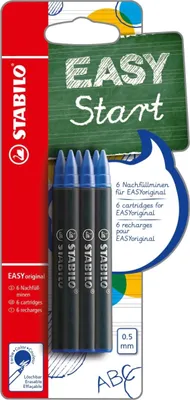 Produktbild von Patrone Easyoriginal 0,5mm blau VE=10x6 Stück Blister
