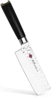 Produktbild von Fissman-Kensei Kojiro Nakiri-Messer, AUS-8-Stahl, 14 cm, silber/schwarz
